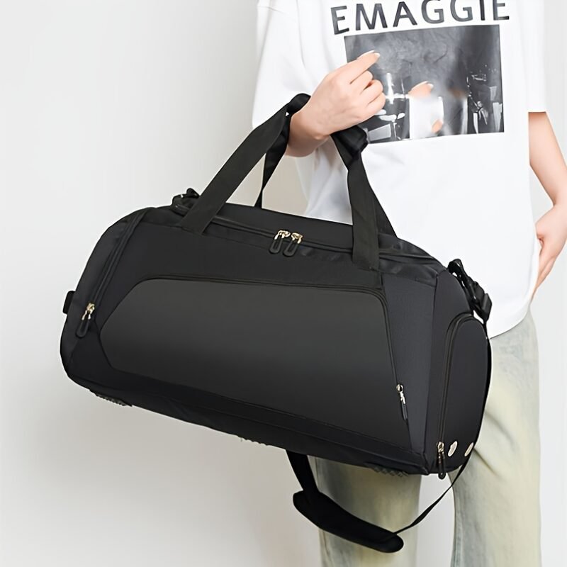 Casual Travel Sports Bag – Outdoor Handbag with Shoe Compartment