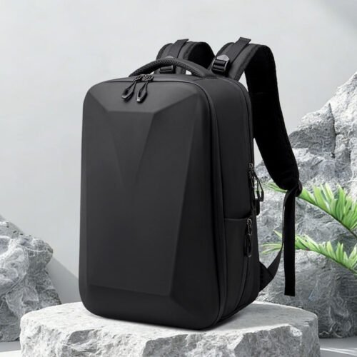 EVA Hard Shell Camera Backpack – Waterproof Travel Bag with Dividers