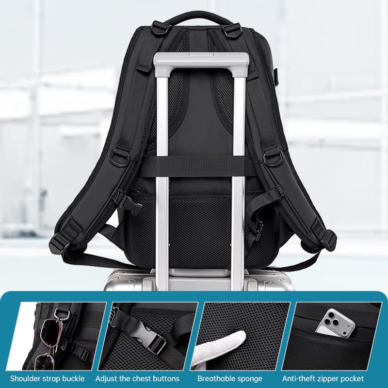 EVA Hard Shell Camera Backpack – Waterproof Travel Bag with Dividers