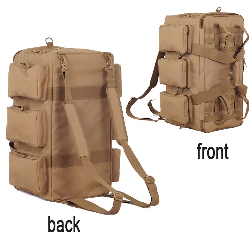 Hf3d793af27b74fea8061454f8f12db3eE.webp 55L Tactical Travel Duffel Bag – Camping & Hiking Backpack