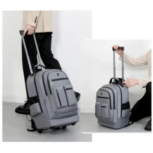Rolling Travel Backpack – Laptop & Tablet Bag with Wheels