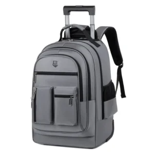 Rolling Travel Backpack – Laptop & Tablet Bag with Wheels