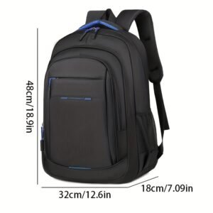 17-Inch Laptop Travel Backpack – Large Capacity Business Daypack