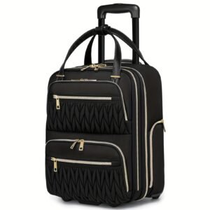 d515cde5-e4d5-4f53-bfa5-6648f59efac7.jpg 18-Inch Wheeled Carry-On Suitcase – Lightweight Business Travel Luggage