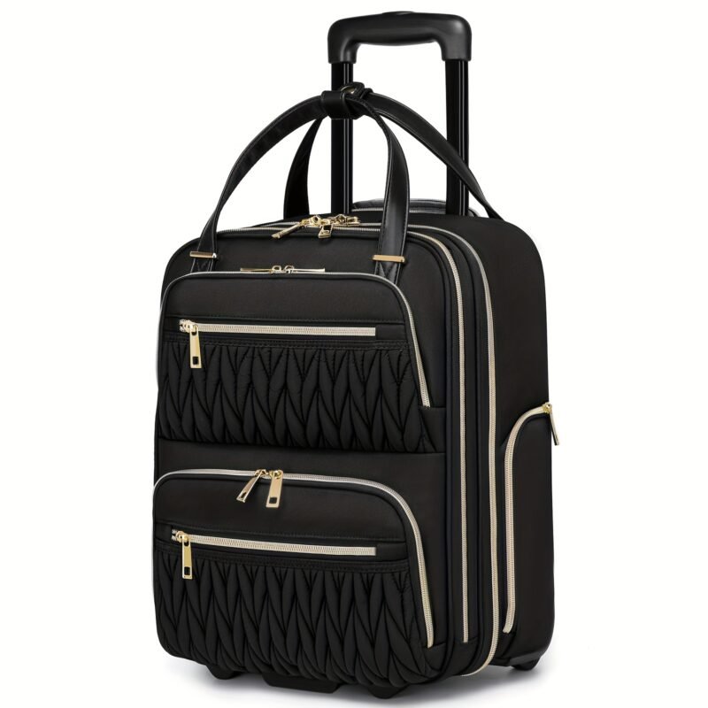 d515cde5-e4d5-4f53-bfa5-6648f59efac7.jpg 18-Inch Wheeled Carry-On Suitcase – Lightweight Business Travel Luggage