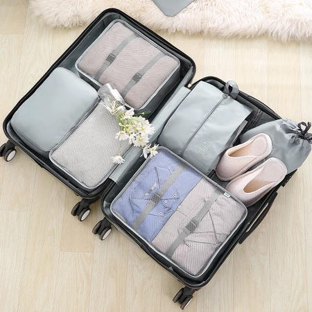 Complete Travel Packing Organizer Set – Clothes, Shoes & Essentials