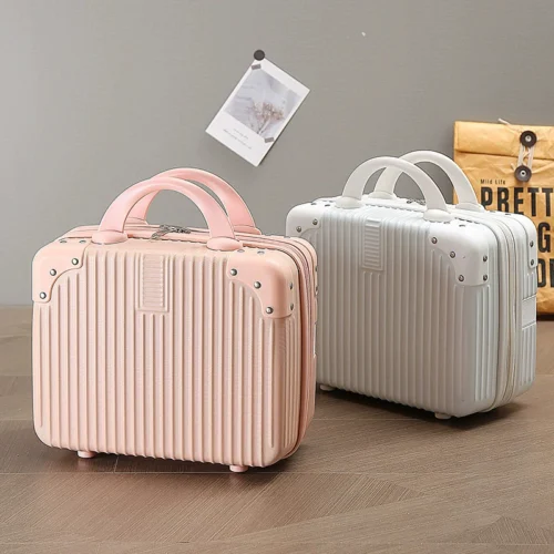 14-Inch Mini Luggage Case – Waterproof Cosmetic Travel Case