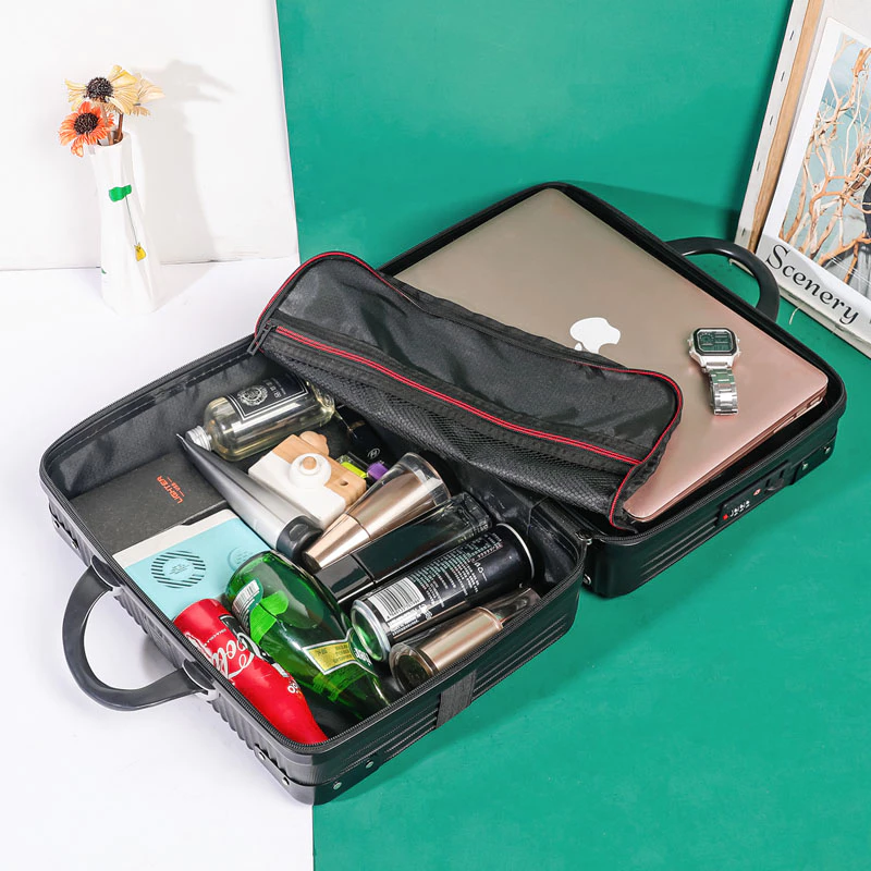 14-Inch Mini Luggage Case – Waterproof Cosmetic Travel Case