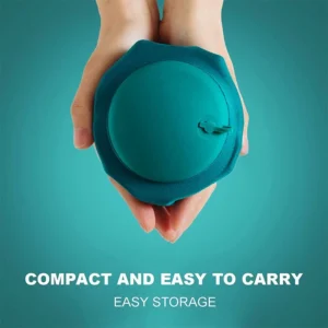 Automatic Inflatable Travel Neck Pillow – Breathable U-Shaped Cushion